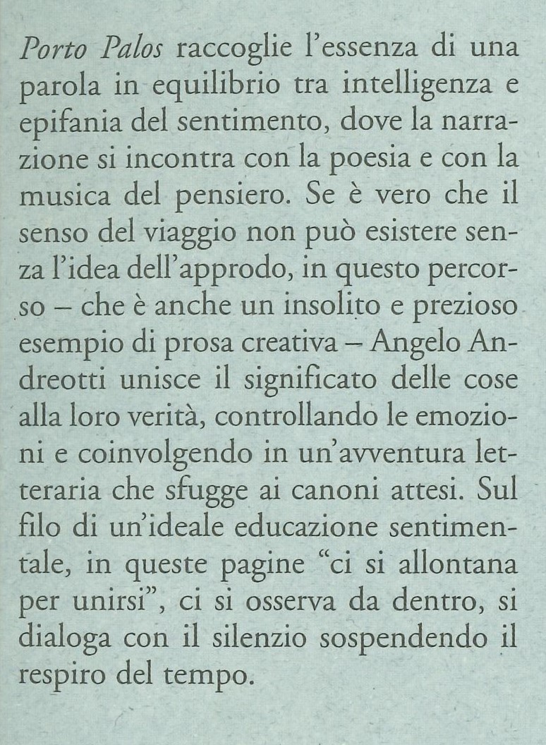 Andreotti. Per GALLERIA Andreotti. Per GALLERIA