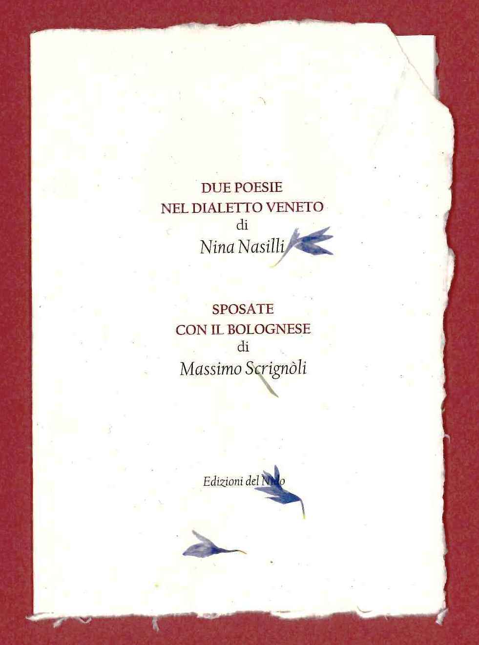 6. Nasilli-Scrignòli. 2 poesie …